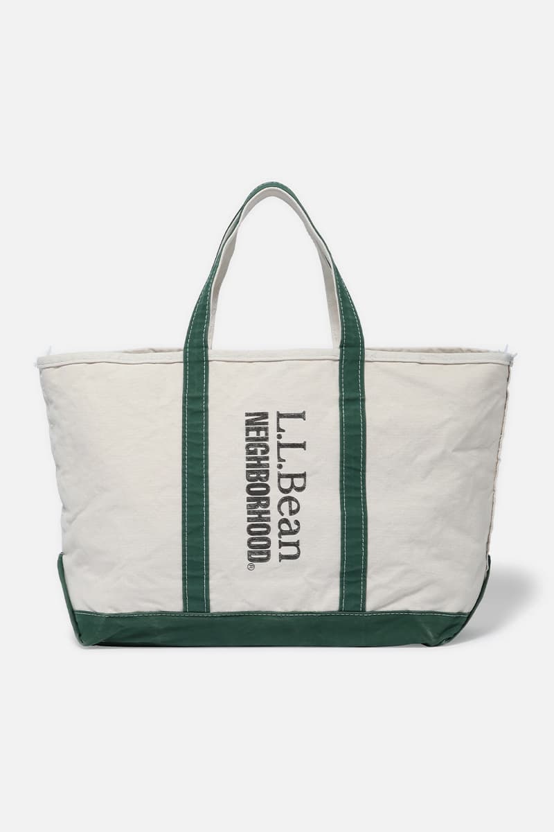 ネイバーフッドxエルエルビーンによるキャンバストートバッグが発売 neighborhood l l bean spring summer ss 25 release info