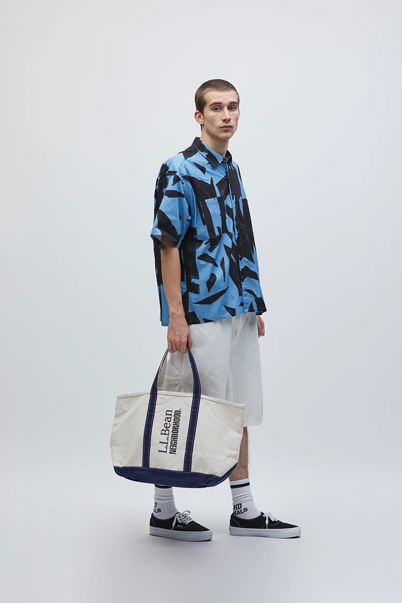 ネイバーフッドxエルエルビーンによるキャンバストートバッグが発売 neighborhood l l bean spring summer ss 25 release info