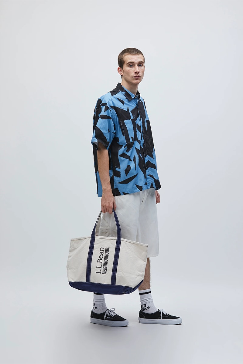 ネイバーフッドxエルエルビーンによるキャンバストートバッグが発売 neighborhood l l bean spring summer ss 25 release info