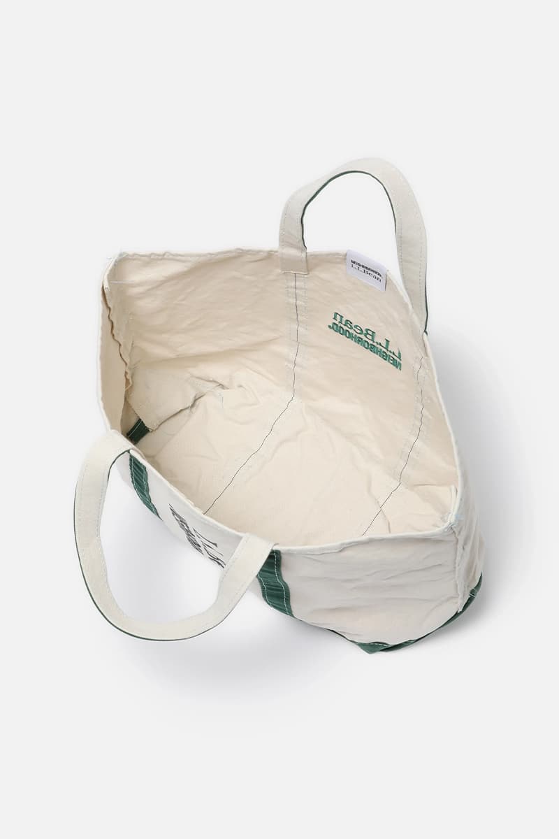 ネイバーフッドxエルエルビーンによるキャンバストートバッグが発売 neighborhood l l bean spring summer ss 25 release info