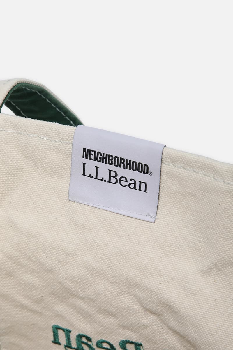 ネイバーフッドxエルエルビーンによるキャンバストートバッグが発売 neighborhood l l bean spring summer ss 25 release info