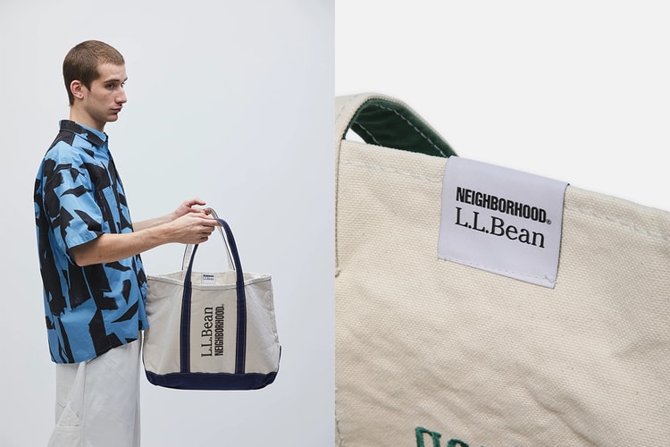 NEIGHBORHOOD x L.L.Bean によるキャンバストートバッグが発売
