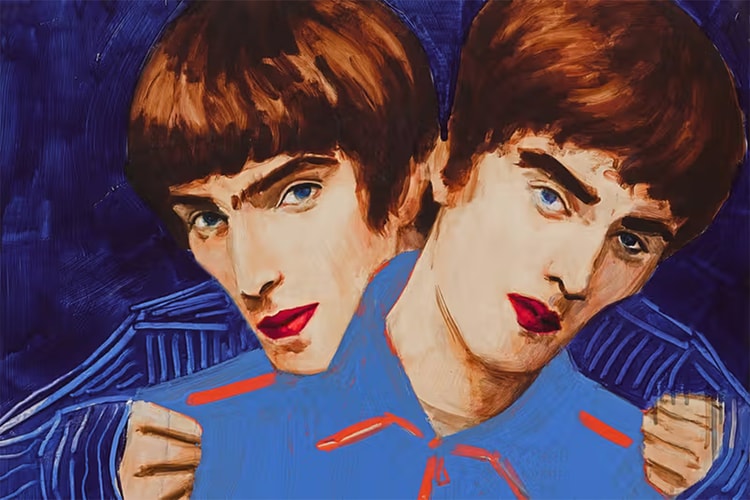 エリザベス・ペイトンの描いた Oasis の肖像画がオークションに出品