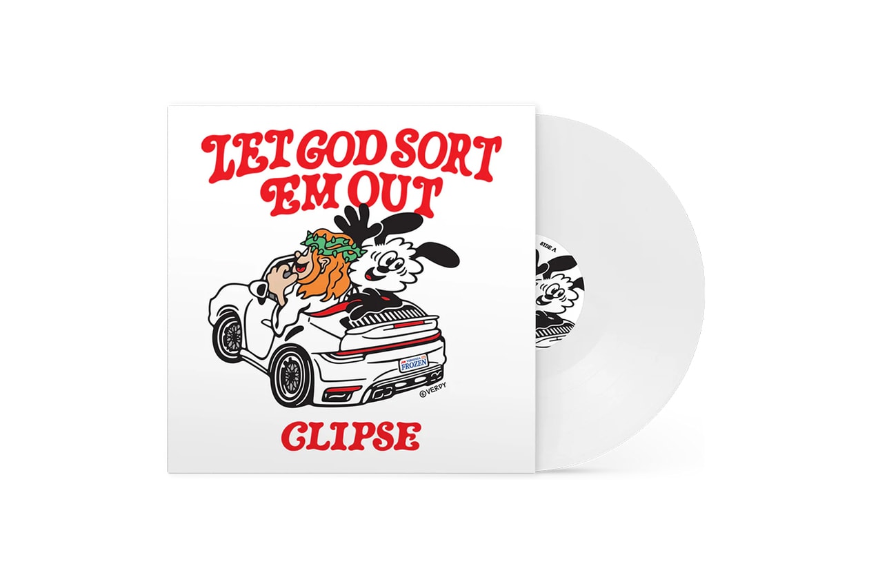 ヴェルディデザインによる クリプス『LET GOD SORT EM OUT』限定アイテムが発売 VERDY x Clipse 『LET GOD SORT EM OUT』release info