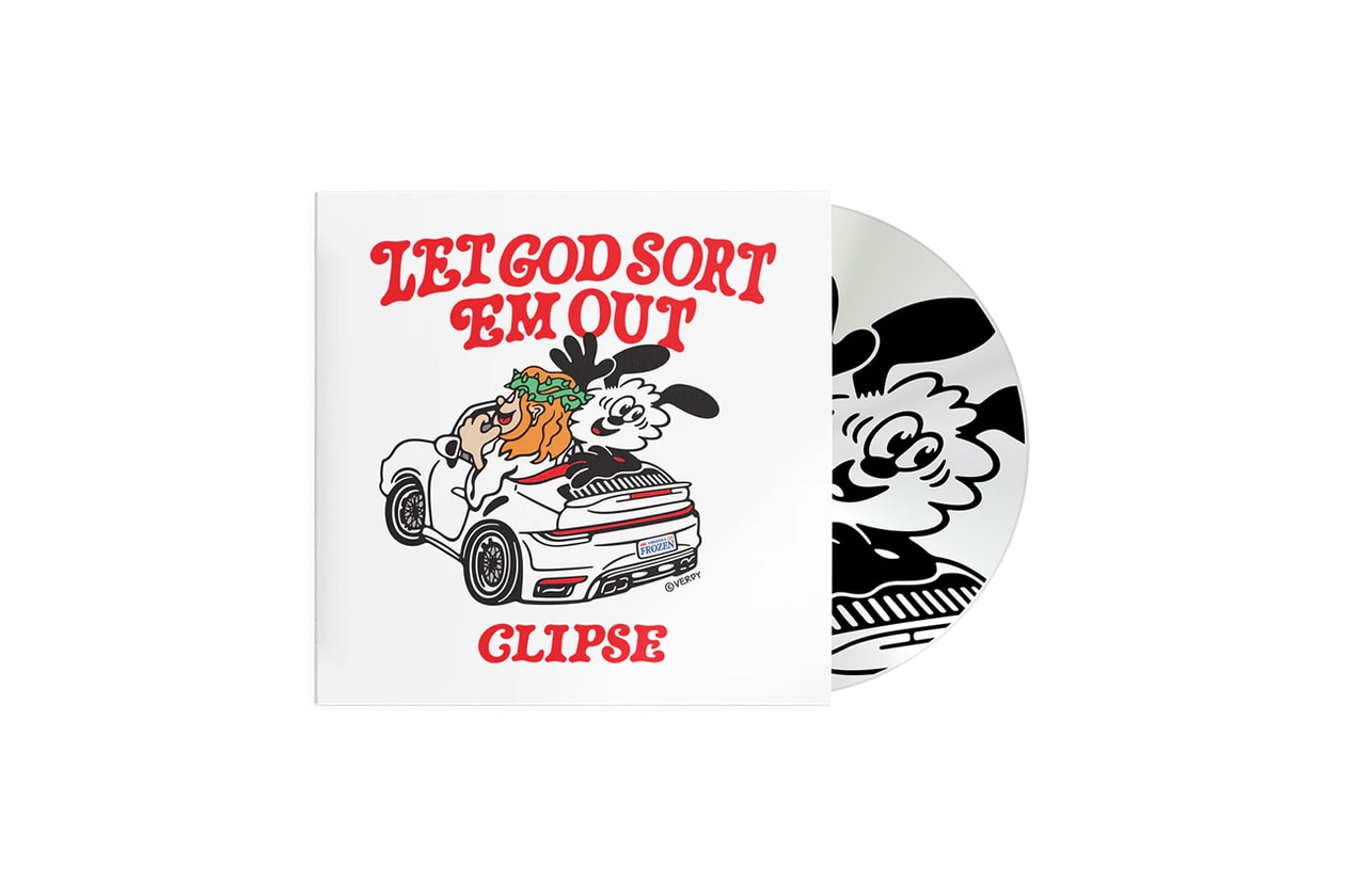 ヴェルディデザインによる クリプス『LET GOD SORT EM OUT』限定アイテムが発売 VERDY x Clipse 『LET GOD SORT EM OUT』release info