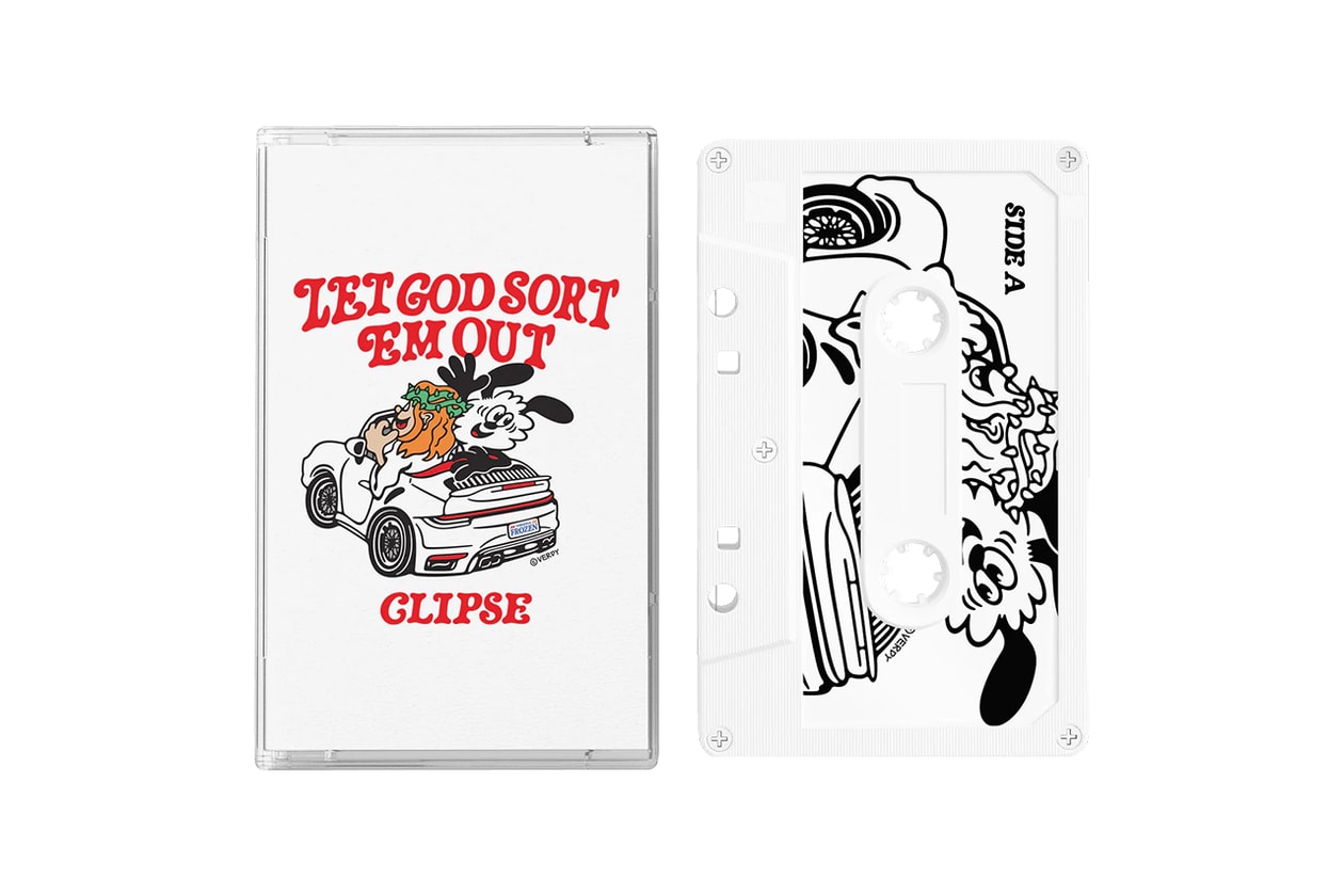 ヴェルディデザインによる クリプス『LET GOD SORT EM OUT』限定アイテムが発売 VERDY x Clipse 『LET GOD SORT EM OUT』release info
