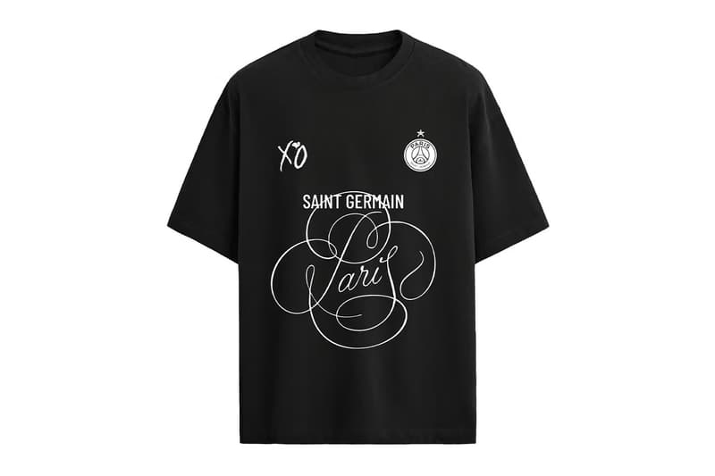 パリサンジェルマンとThe Weekndによるカプセルコレクション paris saint germain and the weeknd unveil xo psg collaboration