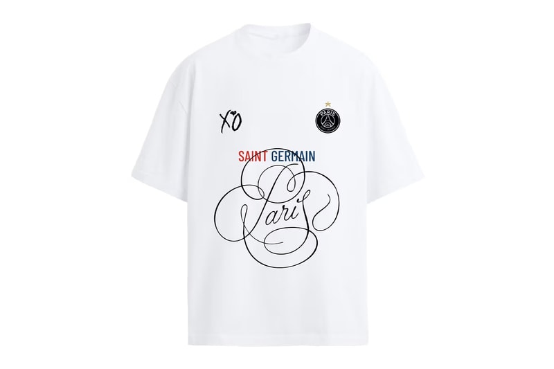 パリサンジェルマンとThe Weekndによるカプセルコレクション paris saint germain and the weeknd unveil xo psg collaboration