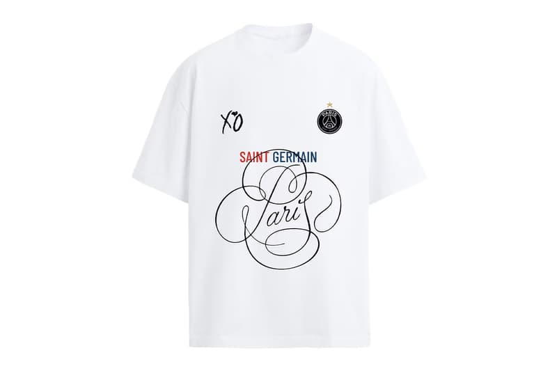 パリサンジェルマンとThe Weekndによるカプセルコレクション paris saint germain and the weeknd unveil xo psg collaboration