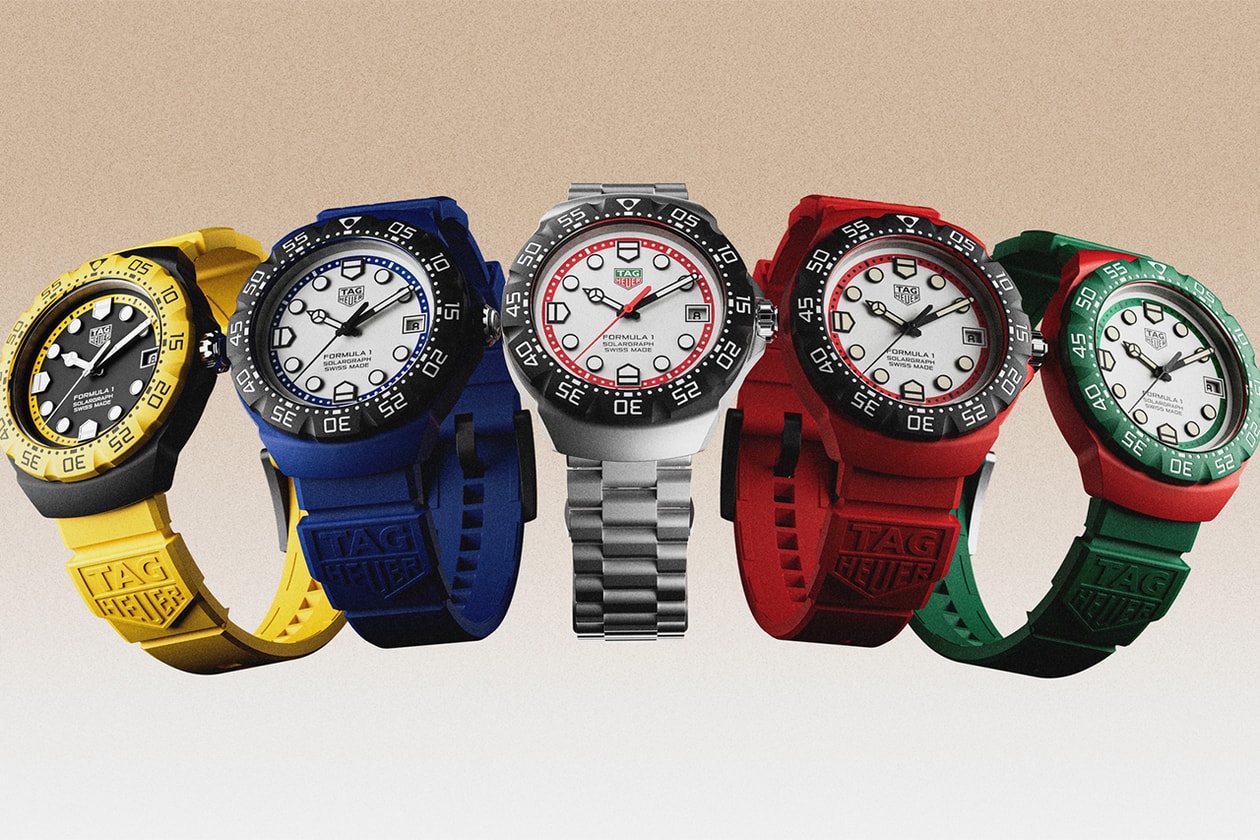 スイスの高級時計ブランド TAG Heuer からアーカイブデザインを踏襲した新たなフォーミュラ1がリリース　タグホイヤー　formula 1