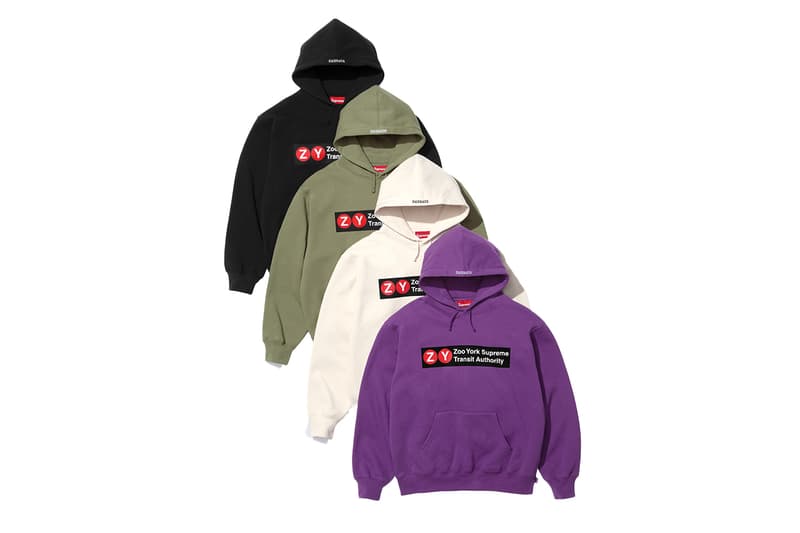 シュプリームがズーヨークとのコラボコレクションを発表 Supreme Zoo York spring 2025 release info