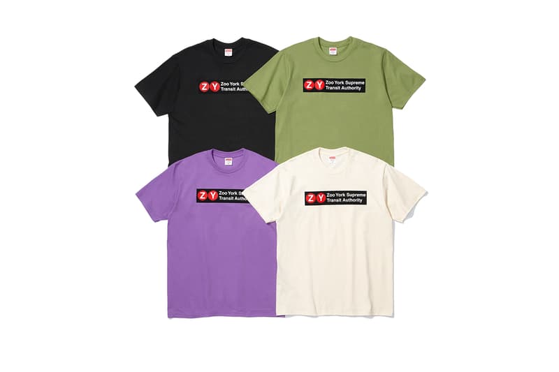 シュプリームがズーヨークとのコラボコレクションを発表 Supreme Zoo York spring 2025 release info