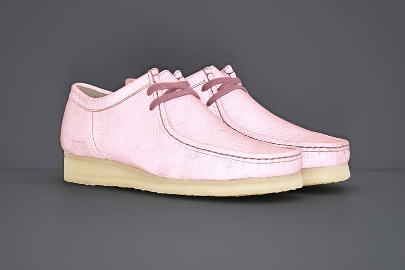 シュプリーム x クラークス オリジナルズからリフレクティブ仕様のワラビーが登場 Supreme Clarks Originals Wallabee 2025 spring release info