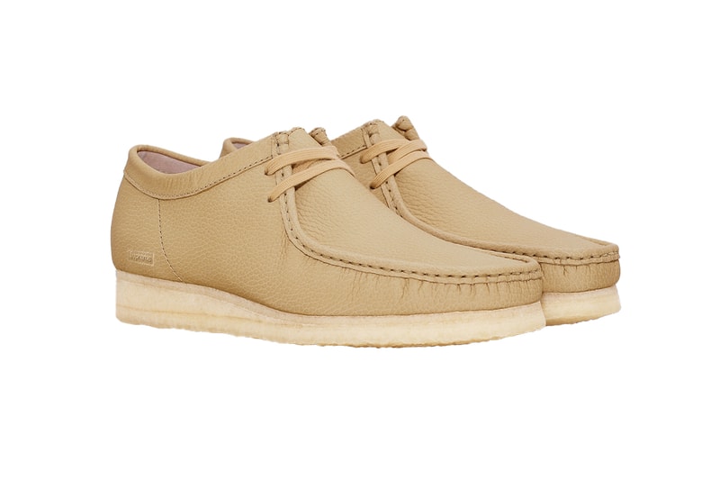 シュプリーム x クラークス オリジナルズからリフレクティブ仕様のワラビーが登場 Supreme Clarks Originals Wallabee 2025 spring release info