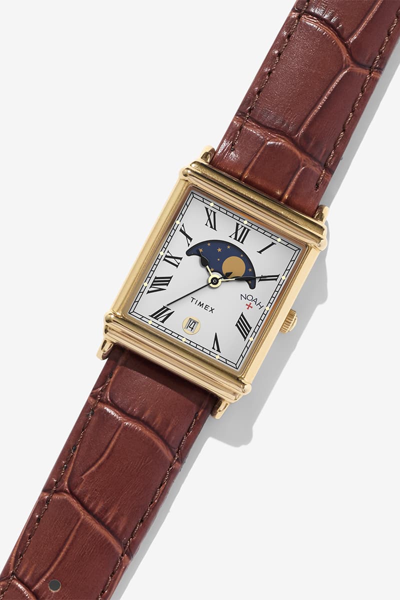 ノアxタイメックスより最新コラボモデルムーンフェイズウォッチが登場 noah timex moon phase watch release info