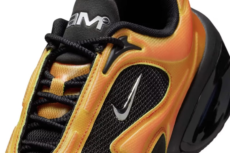 ナイキエアマックスミューズより新色 “ブルー・スリー” が登場 nike air max muse black bright crimson volt metallic silver ib4396 001 release info