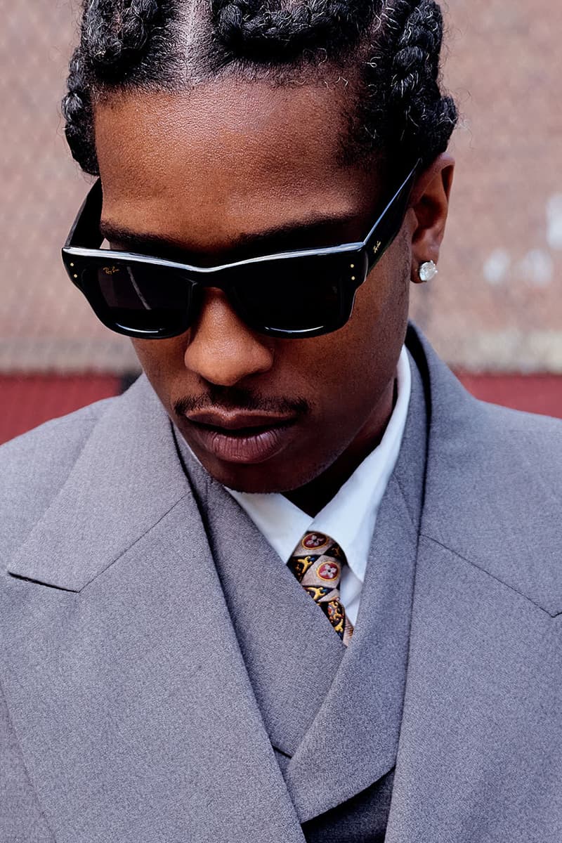 エイサップ・ロッキー x レイバンが最新のコラボモデルを発表 asap rocky ray ban collb the wayfarer puffer release info