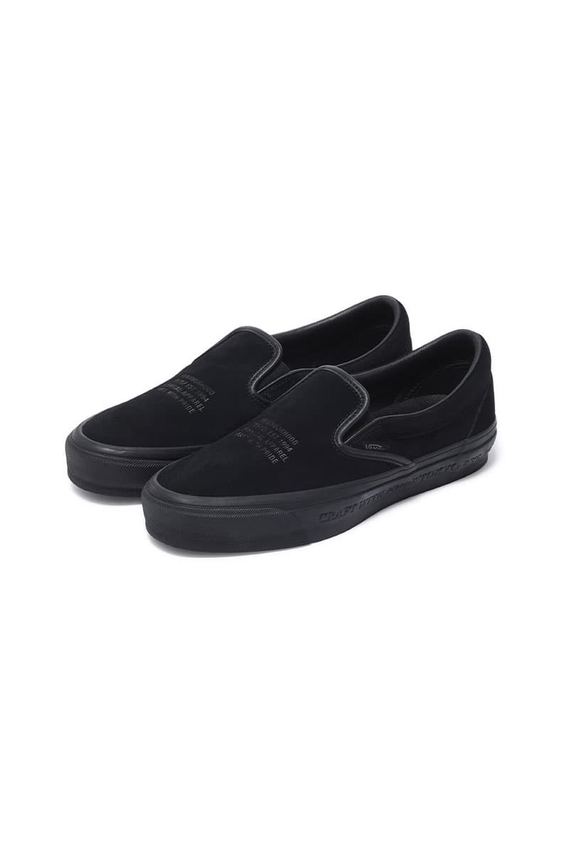 ネイバーフッドxオーティーダブリューバイヴァンズのコラボシューズ neighborhood otw by vans collaboration release info