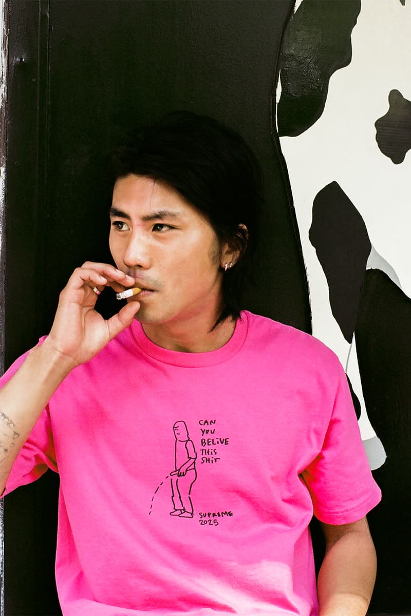 シュプリームが2025年夏シーズンのTシャツ・コレクションを発表 Supreme 2025 summer tee release info