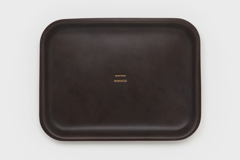 エンダースキーマxモノクルによるレザートレイが発売 hender scheme monocle lether trey release info