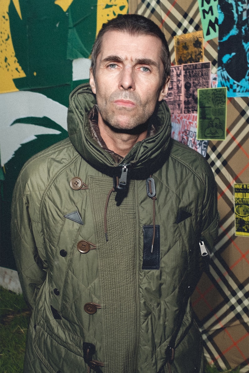 バーバリーがリアム・ギャラガーの着用したパーカを数量限定で復刻 Burberry Relaunches limited-edition parka worn by Liam Gallagher