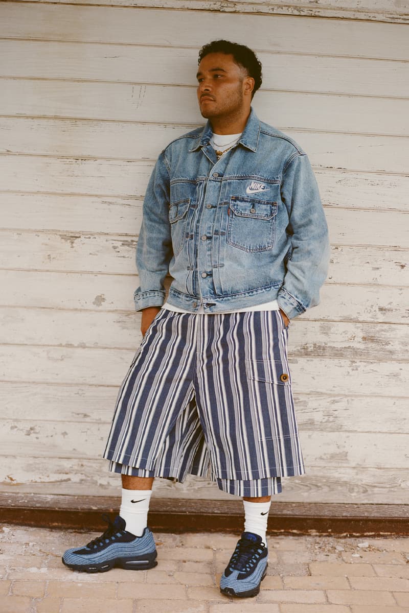 リーバイス x ナイキ エアマックス 95 コレクションが国内発売決定 Levi’s® x Nike Air Max 95 & Trucker Jacket, Baggy jean release info