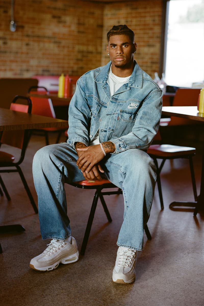 リーバイス x ナイキ エアマックス 95 コレクションが国内発売決定 Levi’s® x Nike Air Max 95 & Trucker Jacket, Baggy jean release info