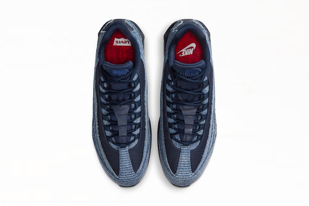 リーバイス x ナイキ エアマックス 95 コレクションが国内発売決定 Levi’s® x Nike Air Max 95 & Trucker Jacket, Baggy jean release info