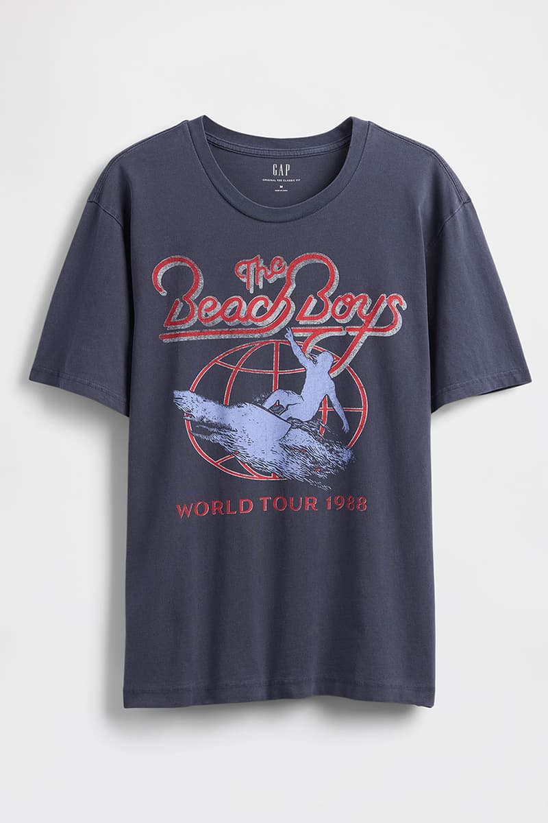 ギャップがレジェンドアーティストとのヴィンテージ ミュージック Tシャツより最新作を発売 gap new vintage music tee release info
