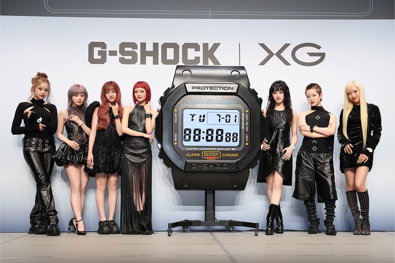 エックスジーがジーショックのグローバルアンバサダーに就任 g shock xg ambassador news