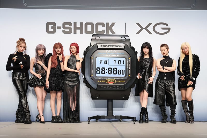 XG が G-SHOCK のグローバルアンバサダーに就任