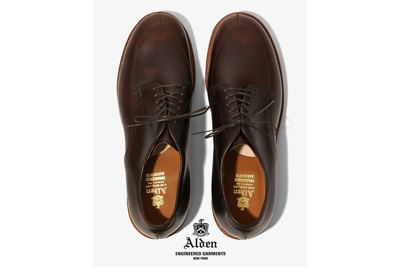 オールデンxエンジニアド ガーメンツによる別注モデル2型が登場 alden engineered garments exclusive model release info