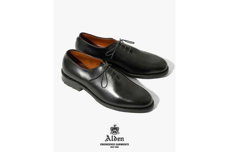 オールデンxエンジニアド ガーメンツによる別注モデル2型が登場 alden engineered garments exclusive model release info