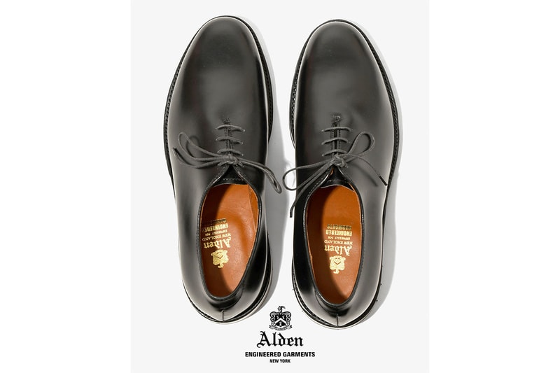 オールデンxエンジニアド ガーメンツによる別注モデル2型が登場 alden engineered garments exclusive model release info