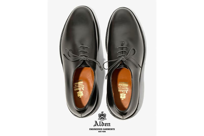 オールデンxエンジニアド ガーメンツによる別注モデル2型が登場 alden engineered garments exclusive model release info