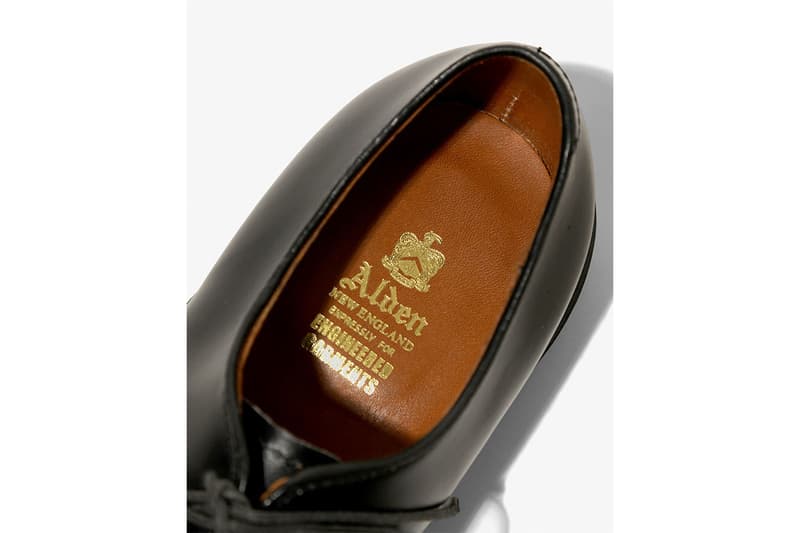 オールデンxエンジニアド ガーメンツによる別注モデル2型が登場 alden engineered garments exclusive model release info