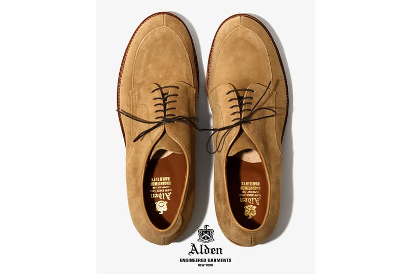 オールデンxエンジニアド ガーメンツによる別注モデル2型が登場 alden engineered garments exclusive model release info