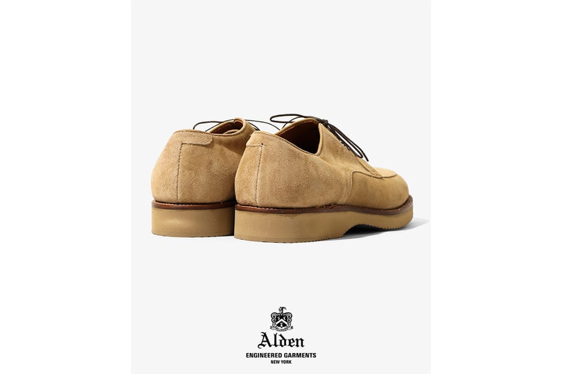 オールデンxエンジニアド ガーメンツによる別注モデル2型が登場 alden engineered garments exclusive model release info