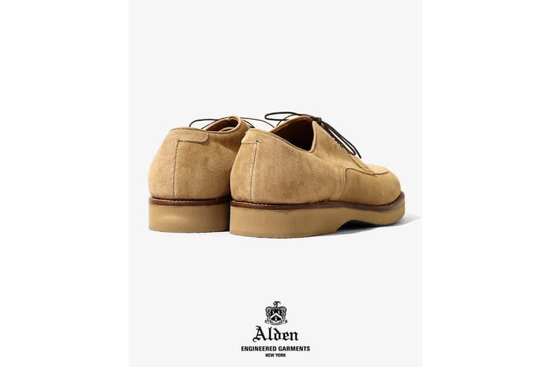 オールデンxエンジニアド ガーメンツによる別注モデル2型が登場 alden engineered garments exclusive model release info