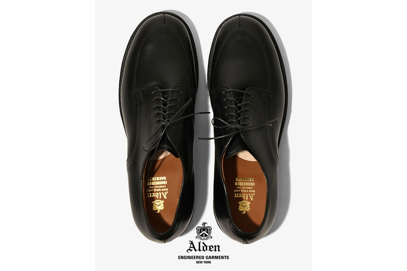 オールデンxエンジニアド ガーメンツによる別注モデル2型が登場 alden engineered garments exclusive model release info