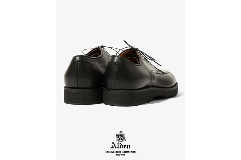 オールデンxエンジニアド ガーメンツによる別注モデル2型が登場 alden engineered garments exclusive model release info