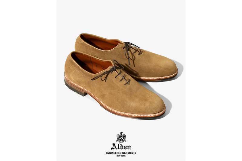 オールデンxエンジニアド ガーメンツによる別注モデル2型が登場 alden engineered garments exclusive model release info