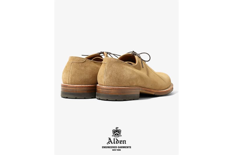 オールデンxエンジニアド ガーメンツによる別注モデル2型が登場 alden engineered garments exclusive model release info