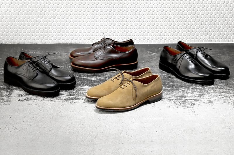 オールデンxエンジニアド ガーメンツによる別注モデル2型が登場 alden engineered garments exclusive model release info