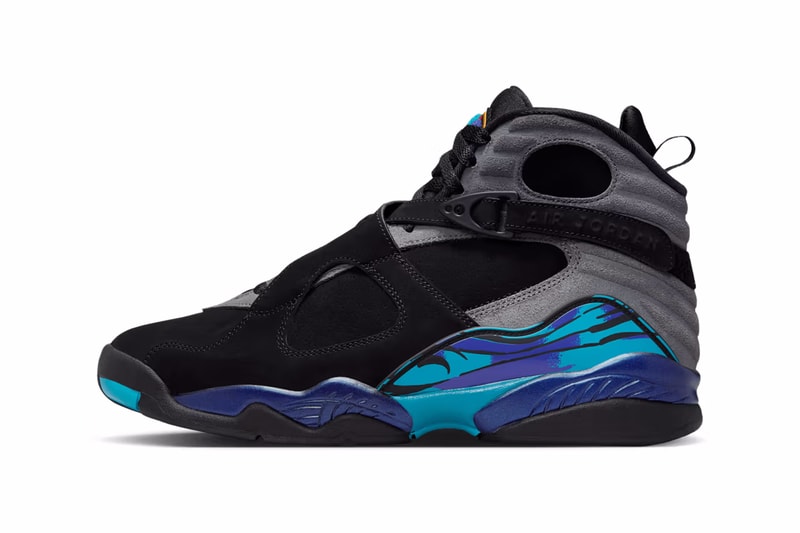 2025年版 エアジョーダン 8 “アクア”の国内発売情報が解禁 Air Jordan 8 “Aqua” official images