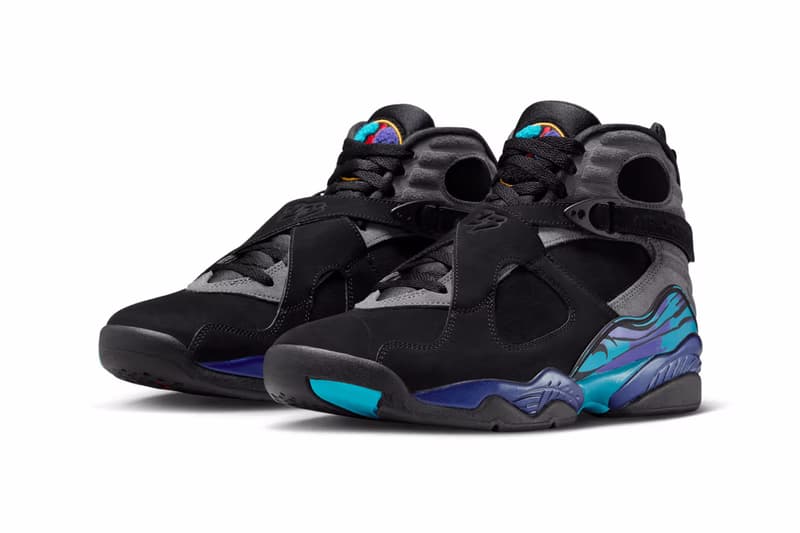 2025年版 エアジョーダン 8 “アクア”の国内発売情報が解禁 Air Jordan 8 “Aqua” official images