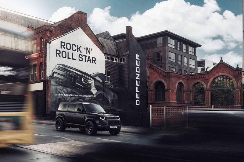オアシスのワールドツアーオフィシャル車両パートナーにディフェンダーが就任 oasis live 25 official partner release info