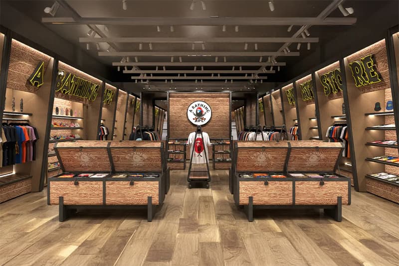 ベイプがニューショップを御殿場プレミアム・アウトレットにオープン a bathing ape gotenba premium outret open release info