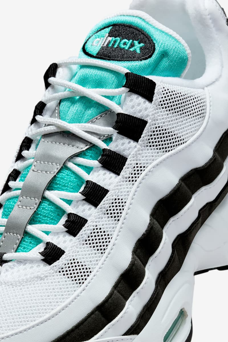 ナイキ エアマックス 95 の隠れた名作 “ブラック ボーダー” が国内発売決定 Nike Air Max 95 OG White and Black release info
