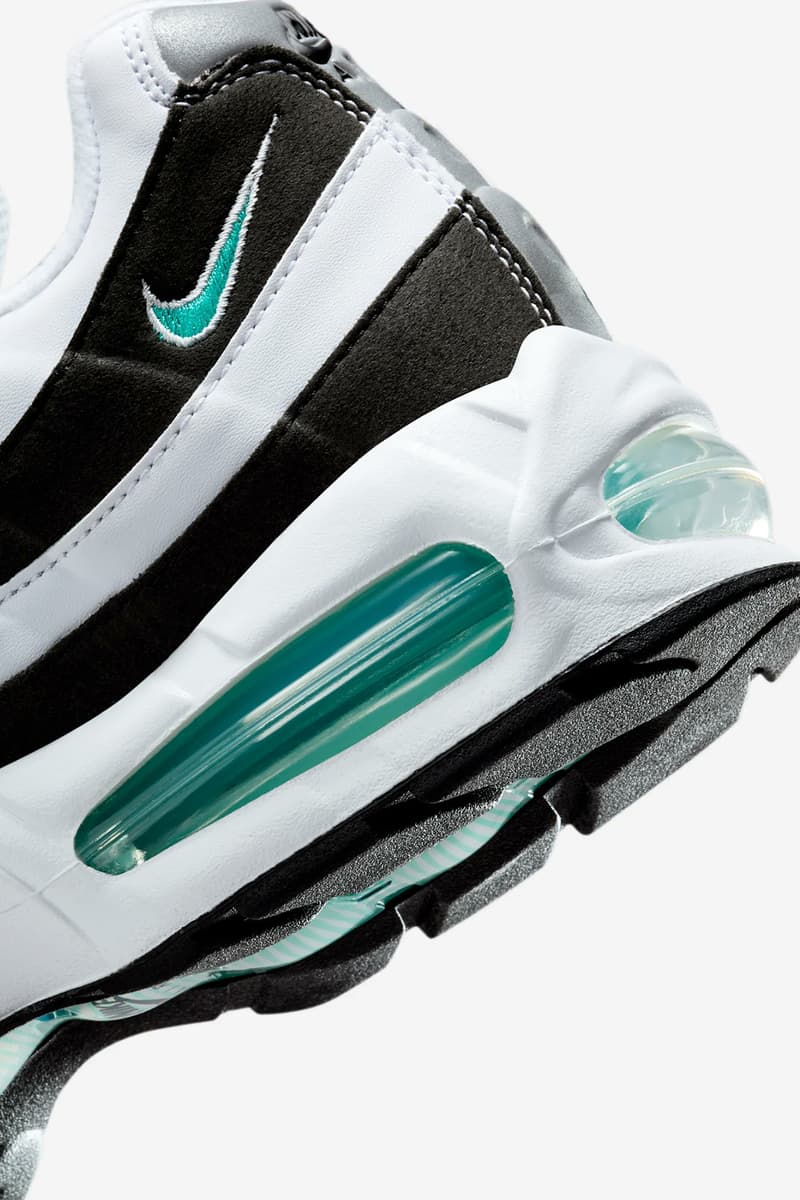 ナイキ エアマックス 95 の隠れた名作 “ブラック ボーダー” が国内発売決定 Nike Air Max 95 OG White and Black release info